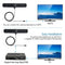 DVB-T2 ATSC VHF UHF Aerial 25 Miles Range TV Antenna TV Receiver HDTV Antenna