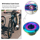 M18 MTB Road Bike Hollow Crank Cap Color Bicycle Crankset Chainwheel Cover Newly