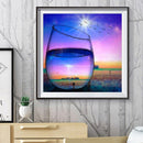 5D DIY Full Round Drill Diamond Painting Fantasy Cup Cross Stitch (jh389)