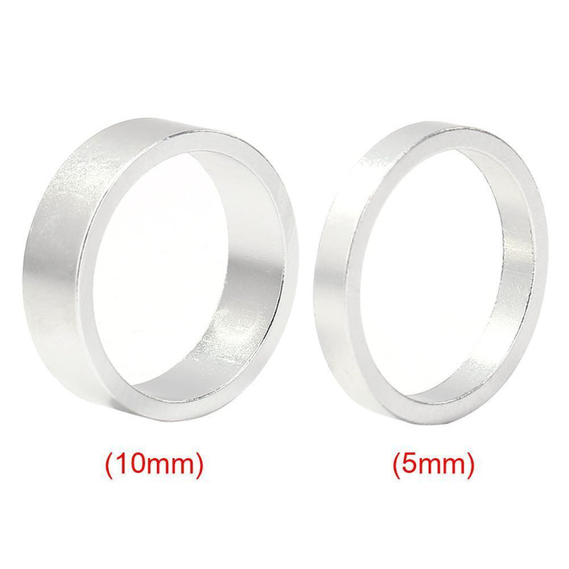 5pcs MTB Bike Headset Mountain Bicycle Front Fork Washer Spacer Ring Gasket