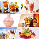 Ice Ball Mold - Creative Light Bulb Sphere Ice Ball Maker Leak Proof & Reusab