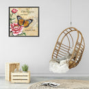 5D Diamond Painting Butterfly and Flower Full Round Drill DIY Art Crafts Mosa