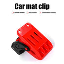 4pcs Car Floor Pad Cleaning Solution Hook Carpet Wash Clamp Yoga Mat Clip Tools