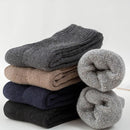 5 Paar Herren Wolle Kaschmir Dicke Sport Winter Warme Weiche Solide Neue Socken.
