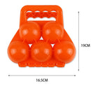 Winter Plastic Snowball Maker Clip Kids Children Outdoor Play Snow Ball Mol