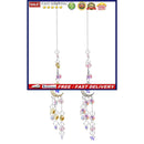 Crystal Light Catchers Hanging Chandelier Prisms Ornament Rainbow Maker Dec