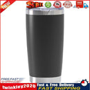 Thermal Car Mug Cup Stainless Coffee Vacuum Insulated Water Bottle (Black) Newly