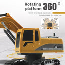 Remote Control Engineering Car Models 1/24 6 Channels RC Excavator Truck Toys