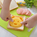 Little DIY Craft Bread Plastic Mould Bear Shape Sandwich Maker Cake Cutter Mold