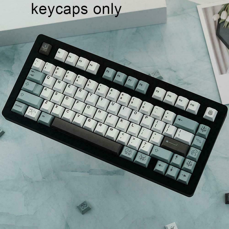PBT November Fog Keycaps Gmk Keycap Profile Dye-sub For CHERRYs Gk616468 V1U3