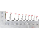 Mixed Sizes Fishing Hooks Set High Carbon Steel Sharp Barbed Hook (600pcs) Newly