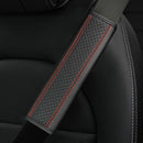 2x Car Seat Belt Cover Strap Pad Shoulder Comfort Cushions Accessories Black Re#