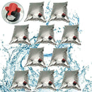 10pcs 10L Aluminum Foil BIB Bag-In-Box W/Butterfly Pouch Wine Champagne Tap L9I9