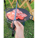 #A Household Outdoor BBQ Tongs Food Clip Stainless Steel Tool Churrasco BBQ Twee