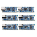5pcs 1A 18650 TP4056 Lithium Battery Charging Board w/Protection Dual Functions
