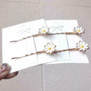 Daisy Flower Hairpins Exquisite Adorable Hair Clips P9G6 Headdress L6I9