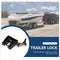 Anti-theft Trailer Hitch Lock Hitch Security Protector Zinc Alloy (Black) Newly