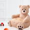 Cute Learning to Sit Baby Sofa Cover Seat Support without Filler (Bear) Newly