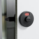 Indicator Buckle Partition Public Toilet Indicator Lock Black Door Lock Handle