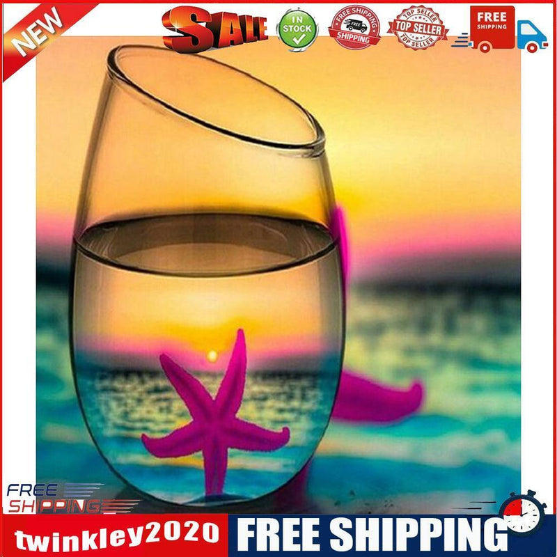 5D DIY Full Drill Diamond Painting Cup Cross Stitch Embroidery Mosaic Kit