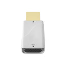 HD 1080P HDMI-Compatible to VGA Adapter VGA Output Laptop Converter (White)