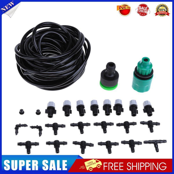 Portable Misting Nozzle Tee Automatic Watering Kit Set Dripper Irrigation