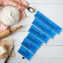 6pcs Plastic Cookie Biscuit Stamp Mold Embosser Cake Fondant DIY Baking Set
