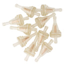 10pcs 1/4 Clear Motorcycle Inline Gas Fuel Filter for Dirt Bike ATV UTV