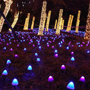 Mushroom Fairy String Lights Solar Garden Lights 20 LED Solar Mushroom Lamp