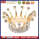 Rhinestones Crown Nail Art Brush Holder Manicure Painting Pens Displayer Stan