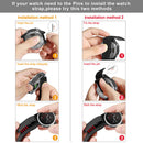 Nylon Loop Strap for Garmin Fenix 7S/6S/5S Watch Band (20mm Black) Newly
