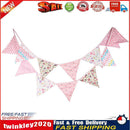 Cloth Wedding Bunting Decor Flag Party Girl Birthday Baby Garland Decor Newly