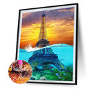 5D Tower Mosaic Diamond Painting Drawing Full Round Drill DIY Art Handcraft Kit