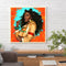 DIY Diamond Painting Cute Hairstyle Girl Full Round Rhinestone Art Picture