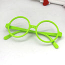 Round Children Glasses Frames Unisex Cartoon Eyeglasses Halloween Party Gifts