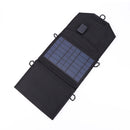 30W 5V USB Solar Panel Pack Portable Outdoor Foldable Charger with Carabiner