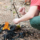 Outdoor Cooking Blow Fire Tube Telescopic Portable Camping Hiking BBQ Fire Pipe