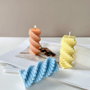 Creative Cylinder Silicone Candle Mold Aromatherapy Art Decor Plaster Home T4G8