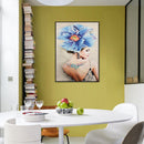 Special Shaped Art Flower Lady 5D DIY Diamond Painting Handwork Home Decor