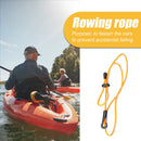 Kayak Canoe Paddle Leash Lanyard Surfing Tether Anti-lost Rope Tie (Yellow)