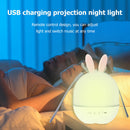 Creative Rotating Atmosphere Night Light Projection Table Lamp for Kids Acts