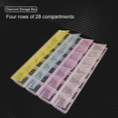 Portable Diamond Painting Storage Box Shockproof Beads Case Accessories Newly