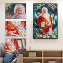 DIY Diamond Painting Part Special Shape Drill Santa Claus Rhinestone Modern A