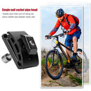 Aluminum Bicycle Seatpost Clamps Head Single Nail Seat Tube Head (Black) Newly