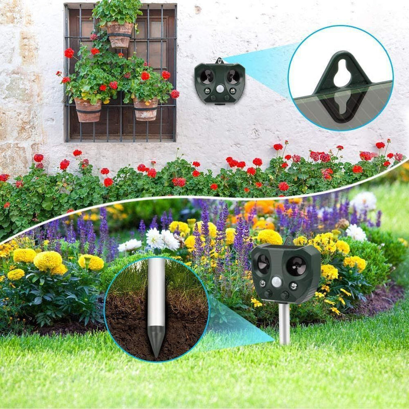 Dog Scarer Deterrent Ultrasonic Animal Repeller Mouse Repeller Pest Repellent