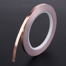 1pcs Copper Film Tape 20m Length 6mm Wide Self Adhesive Copper Film