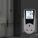 LCD Power Meter Digital Wattmeter Watt Monitor Electricity Power Analyzer Outlet