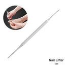 steel Polishing Ingrown  Pedicure tool Manicure kit Nail File Toe Nail Lifter