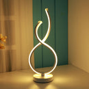 Modern Table Lamp Acrylic Bedroom Bedside Decorative Night Lights (Warm) Newly