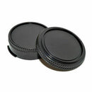 2pcs Body Cover Lens Rear Cap For Canons FD Camera C0V7 Lens and Accessory D0D1